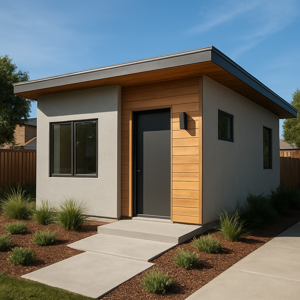 The Glendale 600 ADU exterior