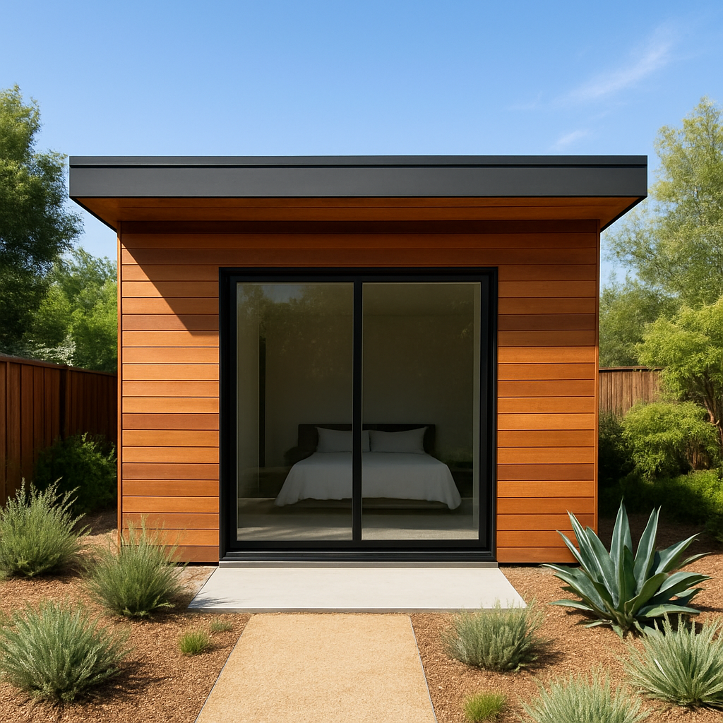 The Pasadena 400 ADU exterior