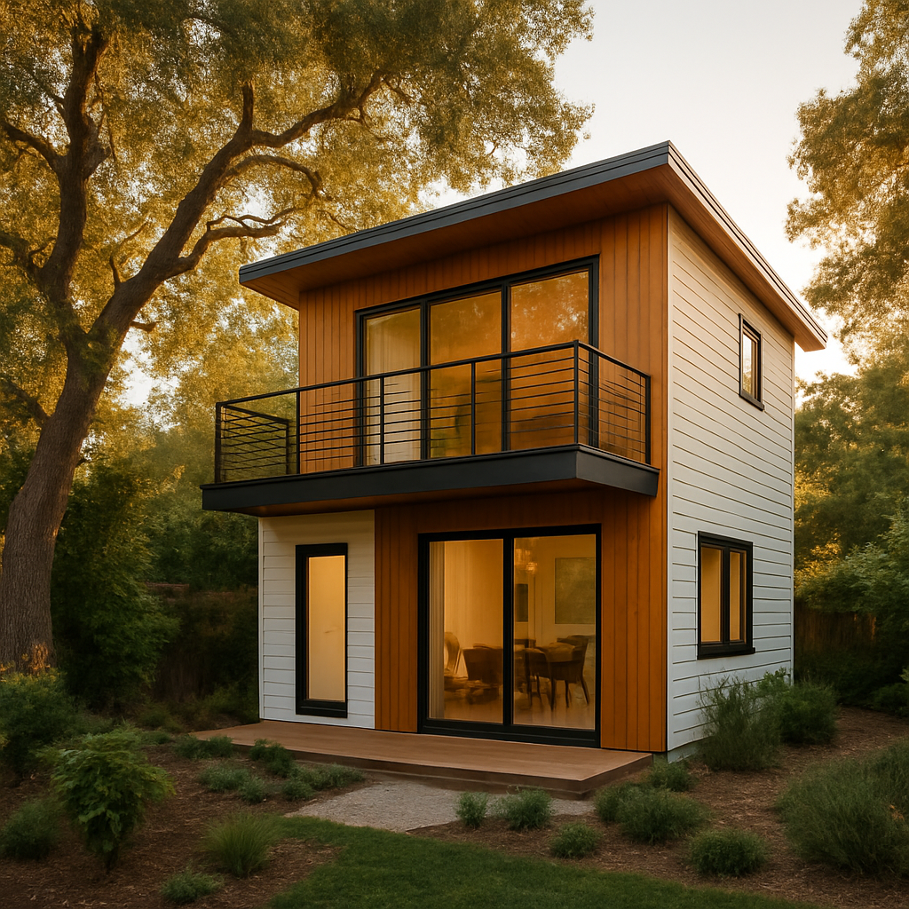 Two-Story Backyard ADU in Sherman Oaks, CA